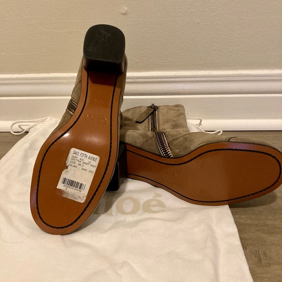 Chloé tan short boot - Picture 5 of 6